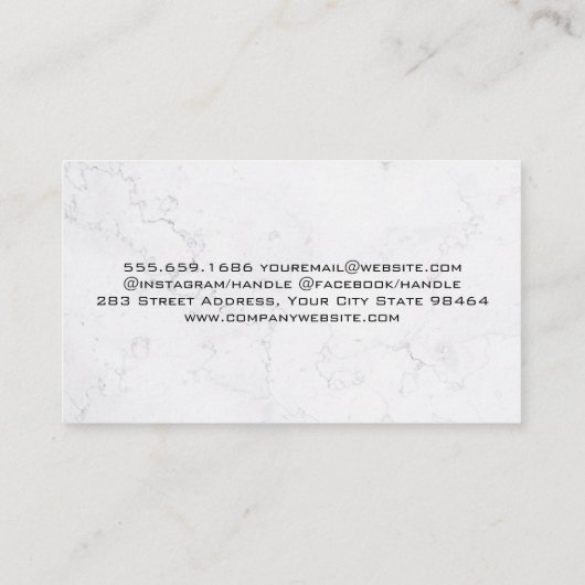 違う座る犬 予約カード (裏面)