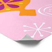 違う数々のクリスマス図解入りの、写真付きのの装飾 ポスター (角)