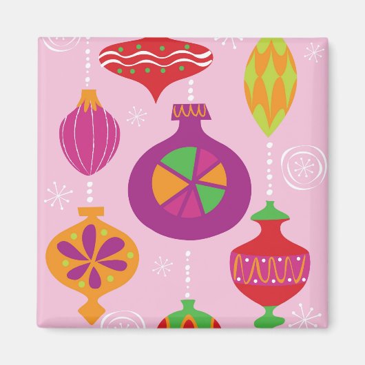 違う数々のクリスマス図解入りの、写真付きのの装飾 マグネット (正面)