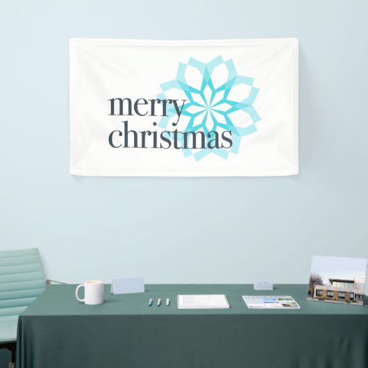 「違う聖降誕祭お目出とう」のデザイン 横断幕 (トレードショー)