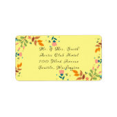 違う花 ラベル (正面)