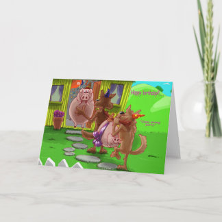 違う誕生日パーティー？ カード