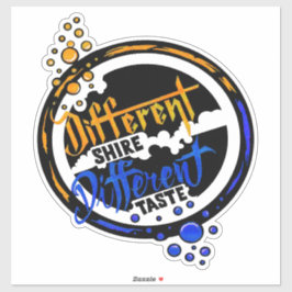 違う違う味 シール