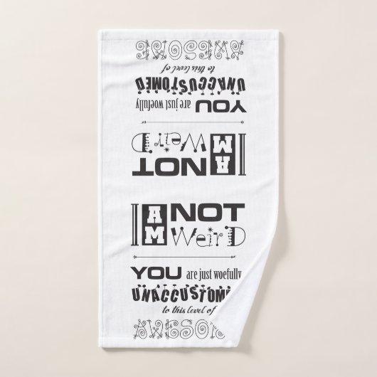 違う風変わり!タオル ハンドタオル (ハンドタオル)