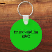 違う風変わり。私は才能がある！ キーホルダー (正面)