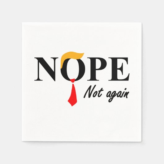 違う。もう二度と。 スタンダードカクテルナプキン (正面)