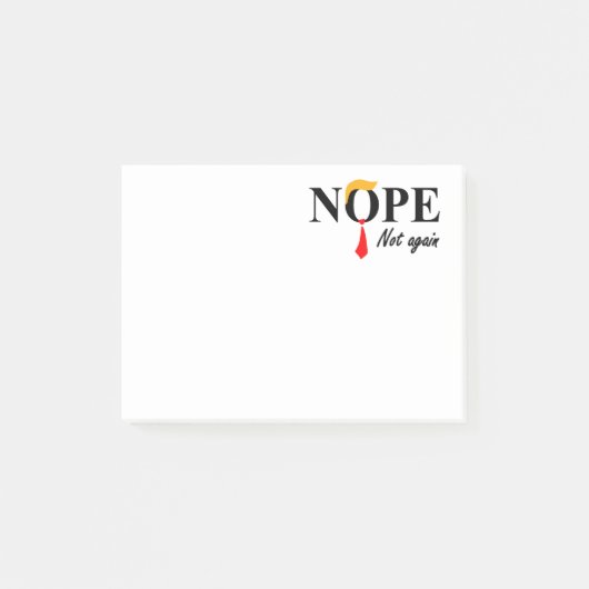 違う。もう二度と。 ポストイット (正面)