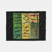 違う フリースブランケット (正面(横))