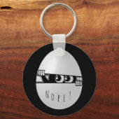 違う!今日は内向きおもしろいでない キーホルダー (正面)