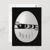 違う!今日は内向きおもしろいでない ポストカード (正面/裏面)