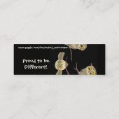 違う!逆フクロウのブックマーク スキニー名刺 (裏面)