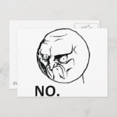 違う!顔 ポストカード (正面/裏面)