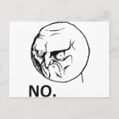 違う！顔 ポストカード (正面)