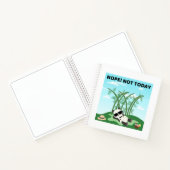 違う！Not Today Punノートブック ノートブック (内部)