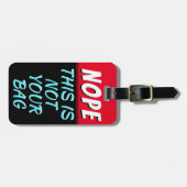 違おもしろいうバッグだ ラゲッジタグ (正面横)