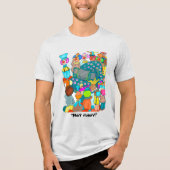 違おもしろいう！メンズ トライブレンドＴシャツ (正面)