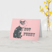 違おもしろい カード (黄色い花)