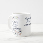 違エレガント忘れいフローラ コーヒーマグカップ (正面左)