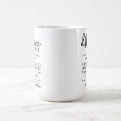 違カスタムいメーカーmag、ボス&先生ギフト コーヒーマグカップ (中央)