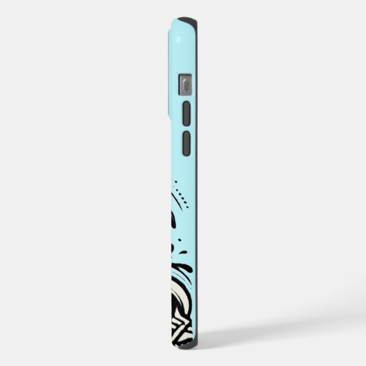 違反Whale iPhoneケース iPhone 15 Pro Maxケース (左側面)