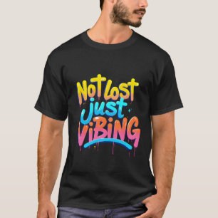 違失ったう、ただのヴィビンググラフィティスタイル美学Des Tシャツ