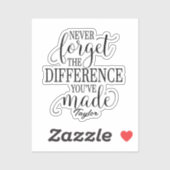 違忘れいなし：やる気を起こさせる引用文 シール (シート)