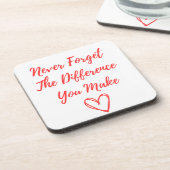 違忘れいは無い、ありがたい コースター (左側)