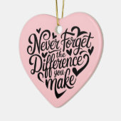 違忘れいは無い、ありがたい セラミックオーナメント (左)