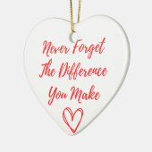 違忘れいは無い、ありがたい セラミックオーナメント (左)