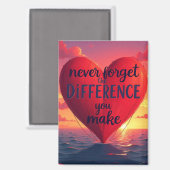 違忘れいは無い、ありがたい マグネット (正面/裏面)