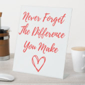 違忘れいは無い、ありがたい 台座サイン (インサイチュ)