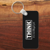 違法ではない キーホルダー (正面)