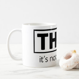 違法ではない コーヒーマグカップ