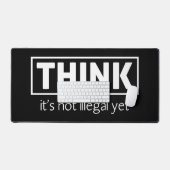 違法ではない デスクマット (キーボード&マウス)