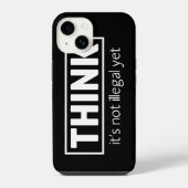 違法ではない iPhoneケース (裏面)