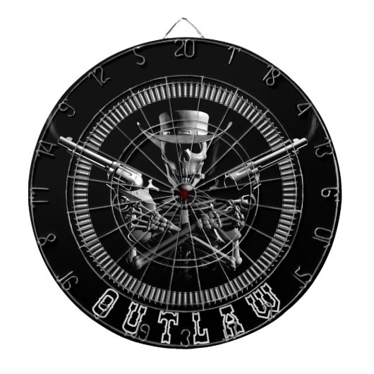 違法の骨組ダート盤 ダーツボード (正面)