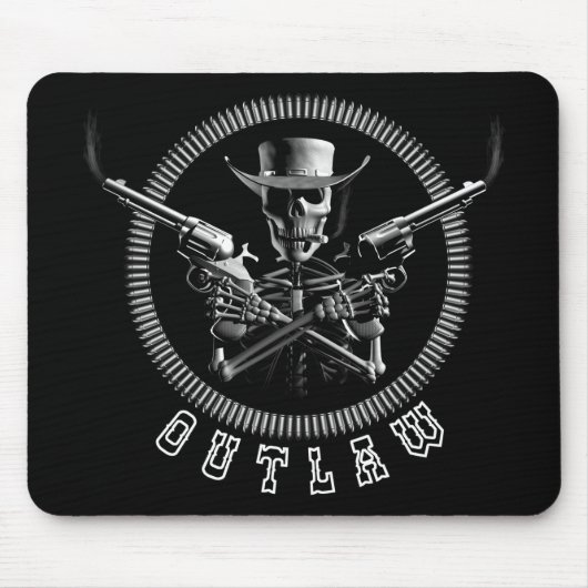 違法の骨組 マウスパッド (正面)