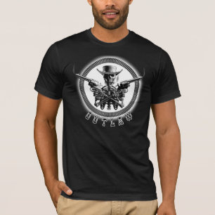 違法の骨組 Tシャツ