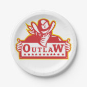 違法行為 ペーパープレート (正面)