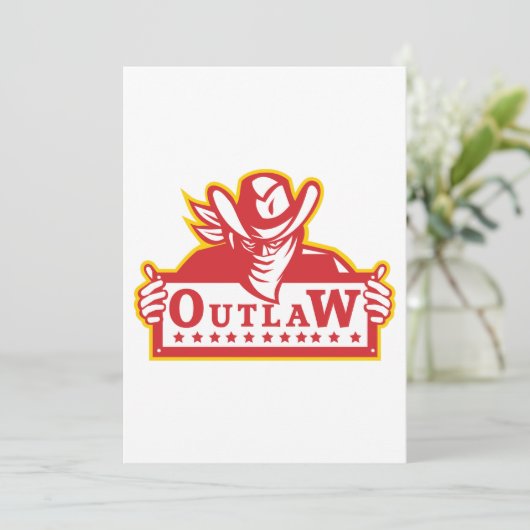 違法行為 招待状 (スタンド正面)