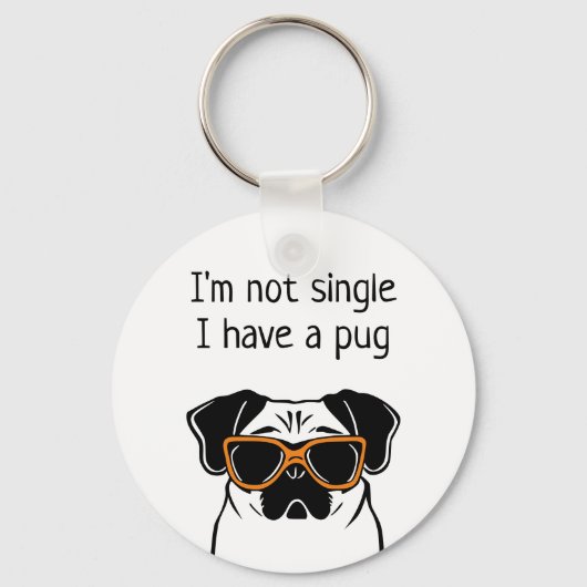 違独身の キーホルダー (正面)