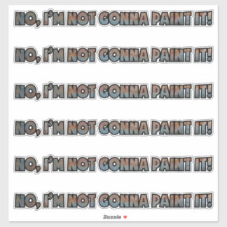 「違絵を描う!」 ビニールカスタムカットのシール シール