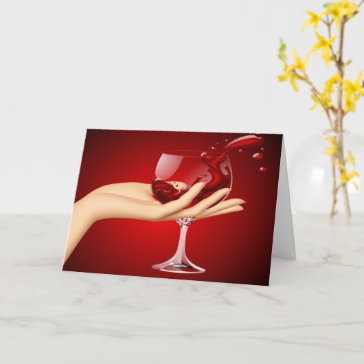 遠いトースト カード (黄色い花)