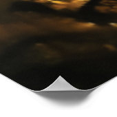 遠い世界の未来的な大都市 ポスター (角)