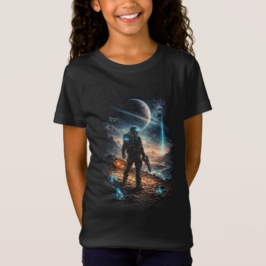 遠い世界の灯台 Tシャツ (正面)