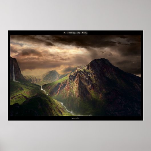 遠い国遠くに ポスター (正面)