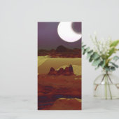 遠い土地の上で食べる。エイリアン惑星 シーズンカード (スタンド正面)