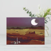 遠い土地の上で食べる。エイリアン惑星 シーズンカード (スタンド正面)