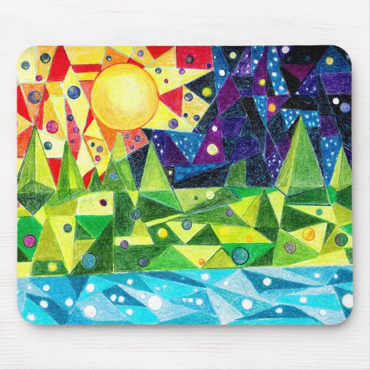 遠い将来 マウスパッド (正面)