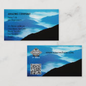 遠い山 名刺 (正面/裏面)